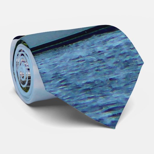 Harbour te Bristol RI Stropdas (Opgerold)