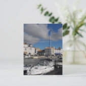 Harbour te Ile de Re, Frankrijk Briefkaart (Staand voorkant)