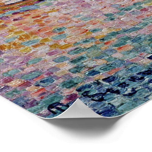 Harbour te Marseille, c.1906 Poster (Hoek)