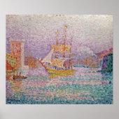 Harbour te Marseille, c.1906 Poster (Voorkant)