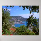 Harbour te Nice, Frankrijk Poster (Voorkant)