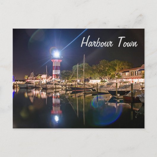 Harbour Town Hilton Head Briefkaart (Voorkant)