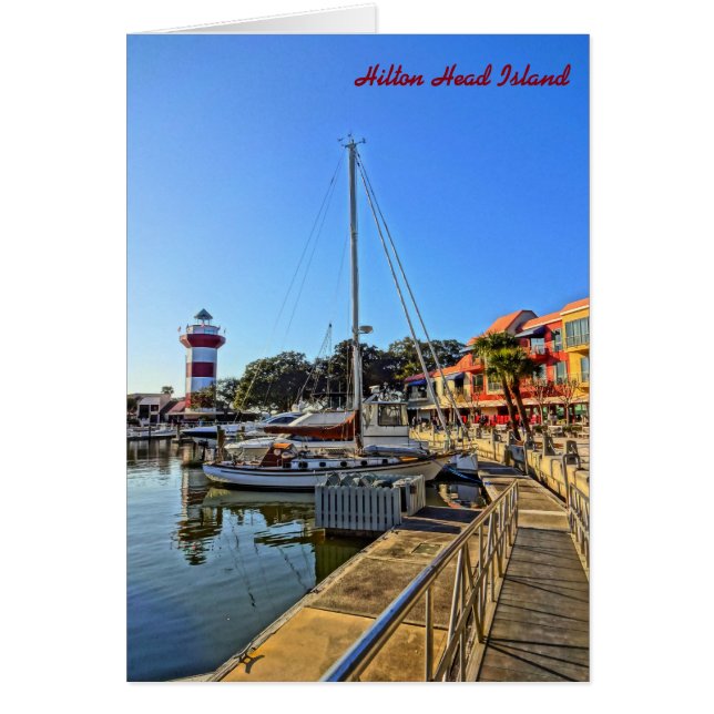 Harbour Town Lighthouse - Hilton Head Island SC (Voorkant)