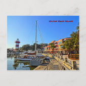 Harbour Town Lighthouse - Hilton Head Island SC Briefkaart (Voorkant)