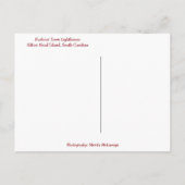 Harbour Town Lighthouse - Hilton Head Island SC Briefkaart (Achterkant)