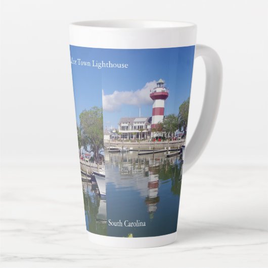 Harbour Town Lighthouse latte mok (Rechterhoek)