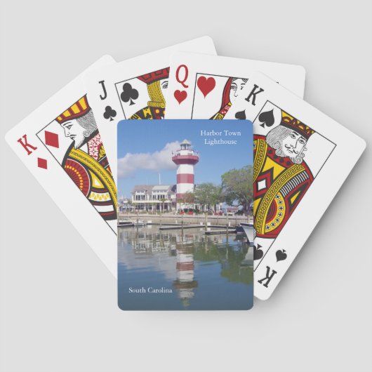 Harbour Town Lighthouse speelkaarten (Achterkant)