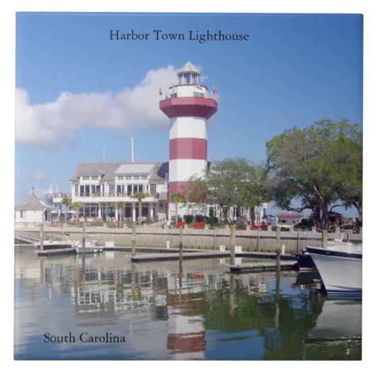 Harbour Town Lighthouse tegel Tegeltje (Voorkant)