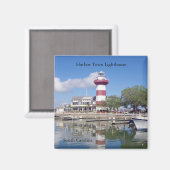 Harbour Town Vuurtoren magneet (Voorkant / Achterkant)