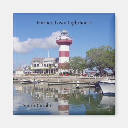 Harbour Town Vuurtoren magneet (Voorkant)