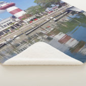 Harbour Town Vuurtoren sherpa deken (3/4)