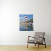 Harbour Town Vuurtoren wandtapijt Wandkleed (In situ)