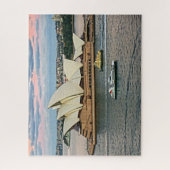 Harbour Traffic - Sydney Opera House - 16x20-520 p Legpuzzel (Verticaal)