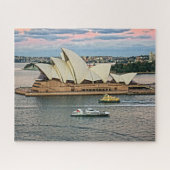 Harbour Traffic - Sydney Opera House - 16x20-520 p Legpuzzel (Horizontaal)