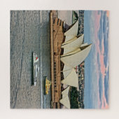 Harbour Traffic - Sydney Opera House - 20x20-676 p Legpuzzel (Horizontaal)