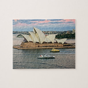 Harbour Traffic - Sydney Opera House - 8x10 - 110 Legpuzzel