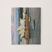 Harbour Traffic - Sydney Opera House - 8x10 - 110 Legpuzzel (Verticaal)