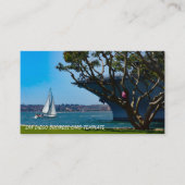 Harbour Uitzichten - Sailing San Diego Visitekaartje (Voorkant)