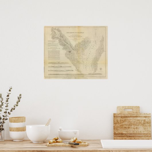 Harbour van Annapolis Poster (Keuken)
