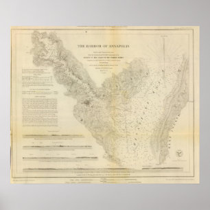 Harbour van Annapolis Poster
