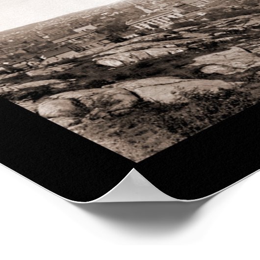 Harbour van Duluth MN Foto 1913 Poster (Hoek)