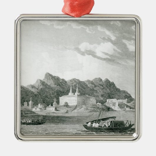 Harbour van Rio Janiero Metalen Ornament (Voorkant)