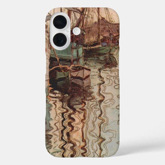 Harbour van Trieste door Egon Schiele,  Kunst Case-Mate iPhone Case (Achterkant)