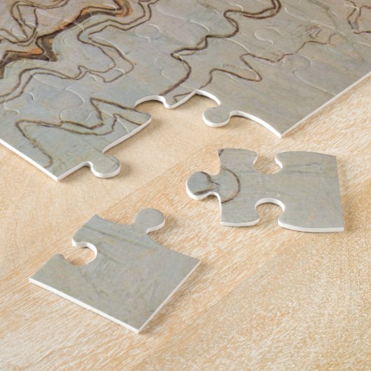 Harbour van Trieste door Egon Schiele, Kunst Legpuzzel (Zijkant)