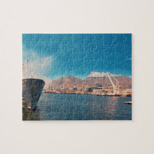Harbour voor tafelgebergte van Kaapstad Legpuzzel