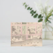 Harbour Washington Park Atlas Map Briefkaart (Staand voorkant)