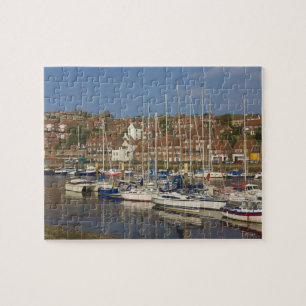 Harbour, Whitby, North Yorkshire, Engeland Legpuzzel
