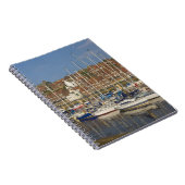 Harbour, Whitby, North Yorkshire, Engeland Notitieboek (Rechterzijde)