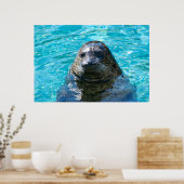 Harbour-zegel Poster (Keuken)