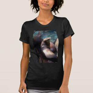 Harbour-zegels W/ Head Up T-shirt