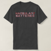 Harbulary Batteries T-shirt (Design voorkant)