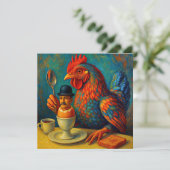 Hard-Boiled Human - Fowl Play at Breakfast Kaart (Staand voorkant)