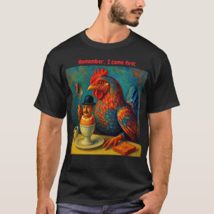 Hard-Boiled Human - Fowl Play at Breakfast T-shirt