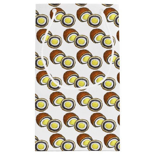 Hard Boiled Scotch Eggs UK British Snack Food Klein Cadeauzakje (Achterkant)