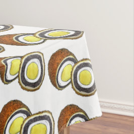 Hard Boiled Scotch Eggs UK British Snack Food Tafelkleed