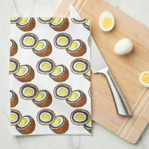 Hard Boiled Scotch Eggs UK British Snack Food Theedoek
