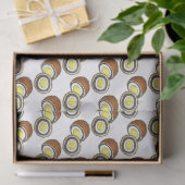 Hard Boiled Scotch Eggs UK British Snack Food Tissuepapier (Geschenk)