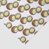 Hard Boiled Scotch Eggs UK British Snack Food Tissuepapier (Detail)