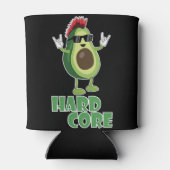 Hard Core Avocado Funny Blikjeskoeler (Achterkant)