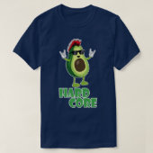 Hard Core Avocado Funny T-shirt (Design voorkant)