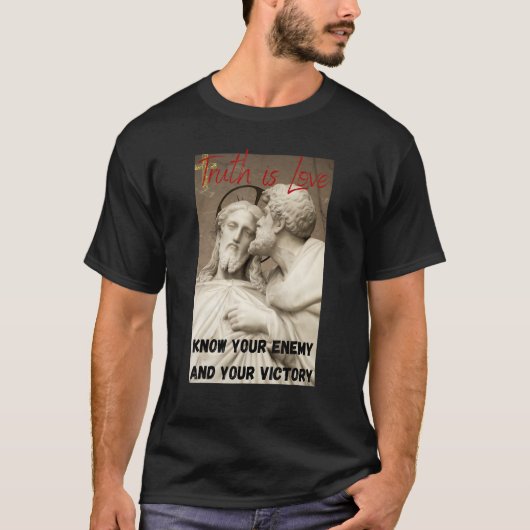 Hard-Core christelijke krijger kleding T-shirt (Voorkant)