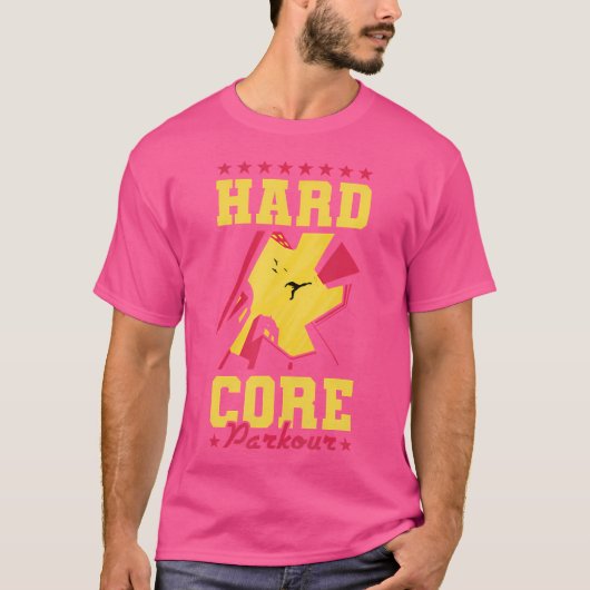 Hard Core Parkour T-shirt (Voorkant)