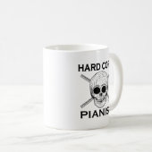 Hard Core Pianist Koffiemok (Voorkant rechts)