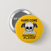 Hard Core-zakbelspeler Ronde Button 5,7 Cm (Voorkant /achterkant)