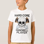 Hard Core-zakbelspeler T-shirt (Voorkant)