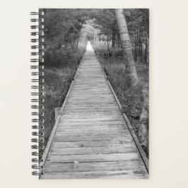 Hard Cover Spiraal Planner - Wandelpad door het Bo